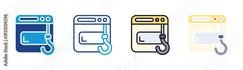 Web Control icon set multiple style collection