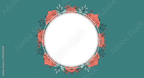 Mother's Day Frame with Copy Space