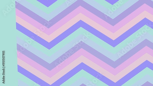 Pastel Chevron Zigzag Geometric Background Pattern