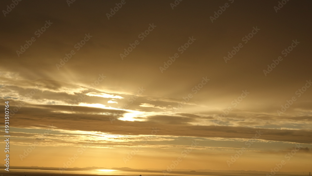 Fototapeta premium 美しい夕焼け