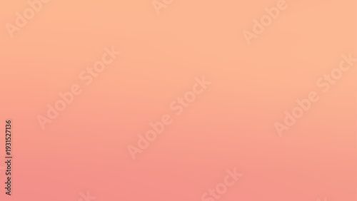 Elegant abstract background featuring a soft gradient of coral and warm pink. Subtle blur and airy texture enhance contemporary design and beauty branding visuals.