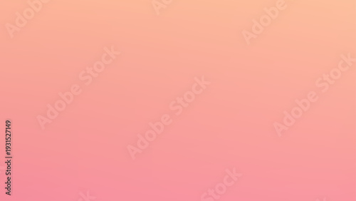 Elegant abstract background featuring a soft gradient of coral and warm pink. Subtle blur and airy texture enhance contemporary design and beauty branding visuals.