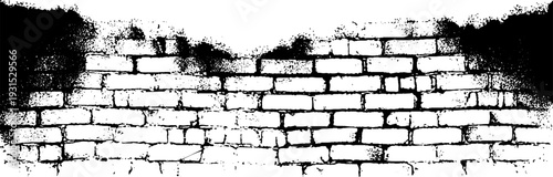 Industrial radiator core grid stencil in high contrast abstract design for creative projects