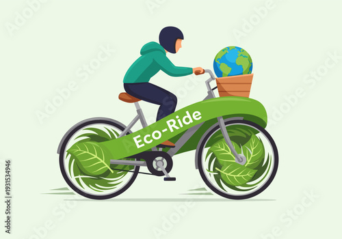 Eco Ride Bicycle Promoting Sustainable Transportation