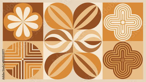 A collection of intricate and artistic woven basket designs showcasing various patterns Vector