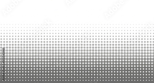 Abstract halftone pattern with gradient effect.