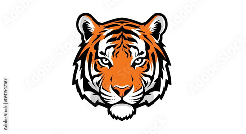 tiger head vector
