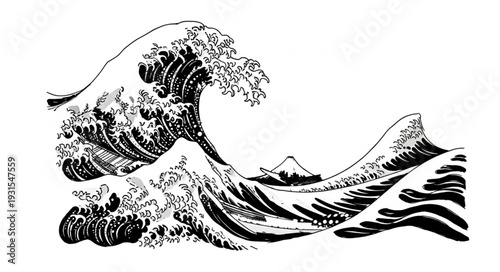 vector drawing of a fish