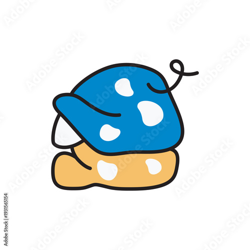 Ribosome icon stock isolated with white backgroung