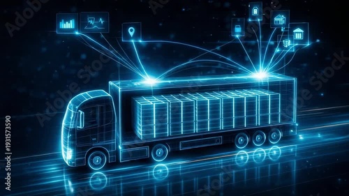Digital Twin Truck for Smart Logistics and Real Time IoT Supply Chain Tracking