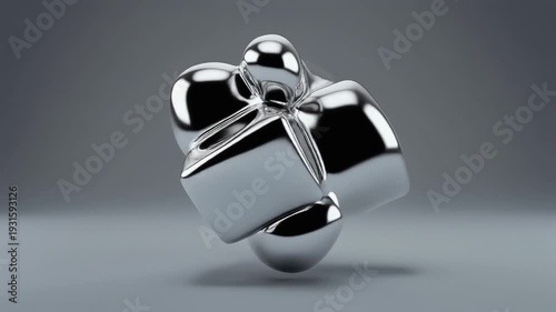 Minimalist white abstract cubes with soft shadows.