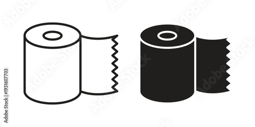 Bandage roll icon collection. Vector design pack