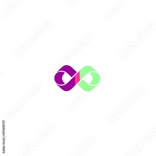 pink rubber bands on white background