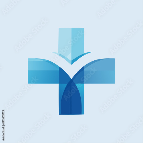 Medical Book Icon A Symbol of Health Information and Education