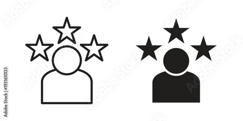 Customer experience icon collection. Vector design pack