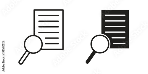 Define icon collection. Vector design pack