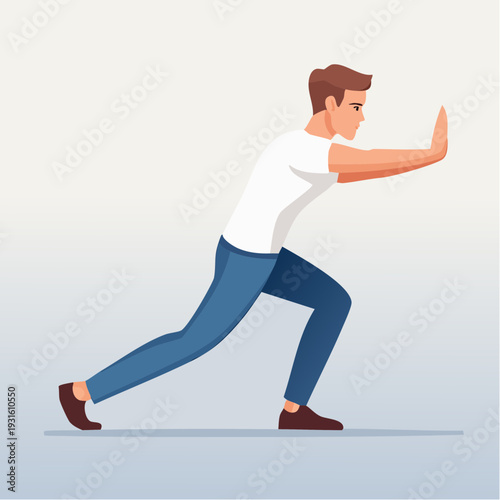 Yoga mat illustration for fitness and wellness activities