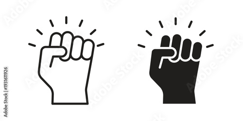 Empowerment icon collection. Vector design pack