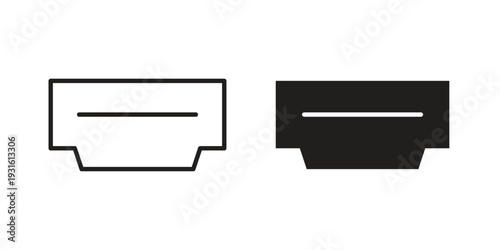 HDMI icon collection. Vector design pack