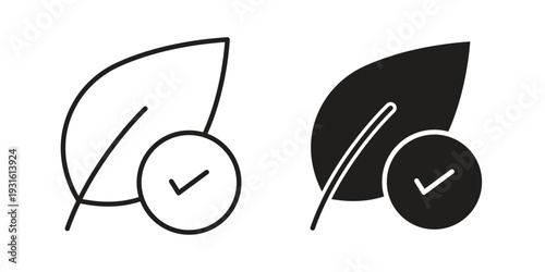 Hypoallergenic tested icon collection. Vector design pack