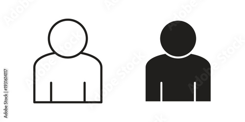 Individual icon collection. Vector design pack