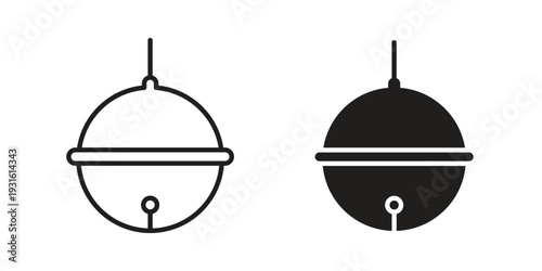 Jingle bell icon collection. Vector design pack