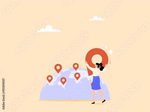 Expanding the business or opening branches globally, franchising in new locations to cover every continent