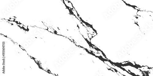 Black ink splashes and liquid drops flow across a clean white paper background in a grunge paint design featuring motion and texture