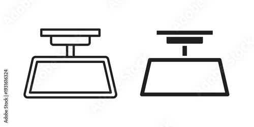 Rear mirror icon collection. Vector design pack