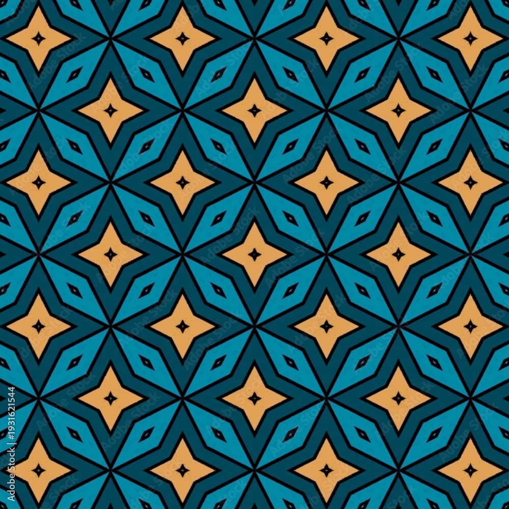 Fototapeta premium seamless repeat surface pattern design, Geometric Pattern Design