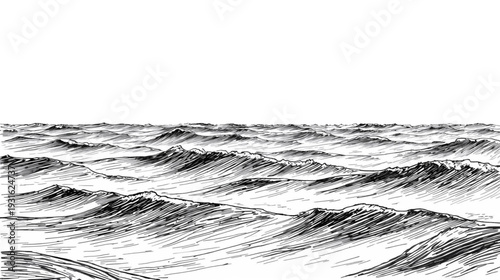 very beautiful ocean waves