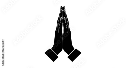 Black Suspenders with Metal Clips.