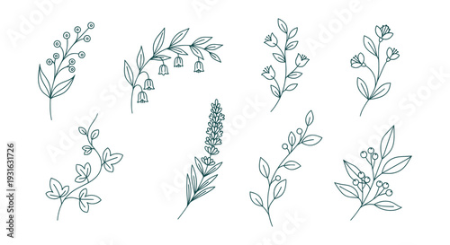 Dynamic Futuristic Geometric Vector Design Abstract Number Twenty Four Modern Digital Art