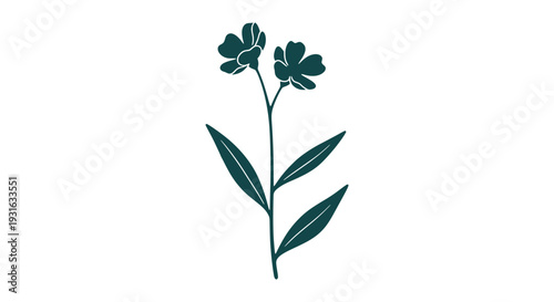 Vibrant Vector Number 55 Design Graphic Element Abstract Concept Badge Logo Illustration