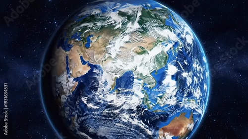Earth from Space - A Stunning View of Our Planet.