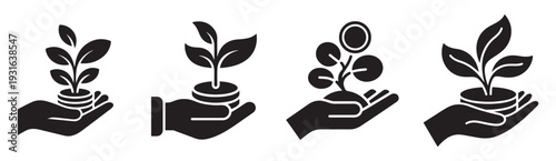 Banking, revenue growth, and budget planning process illustration