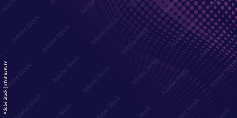 Obraz premium pink halftone on dark blue background. vector modern