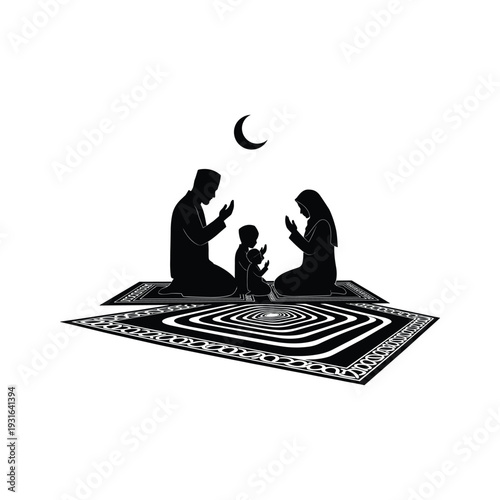 Family Prayer Crescent Moon Worship Commercial