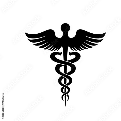 caduceus medical icon