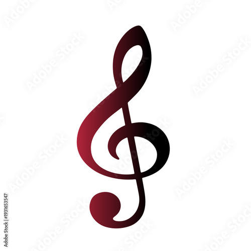 treble clef and notes