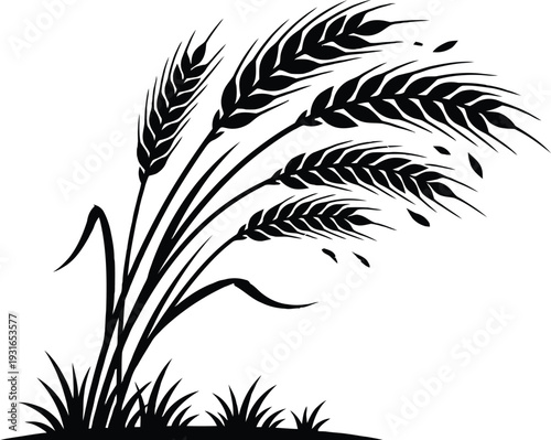 Minimalist vector icon depicting a simple file folder labeled vector file isolated on white background, Vector