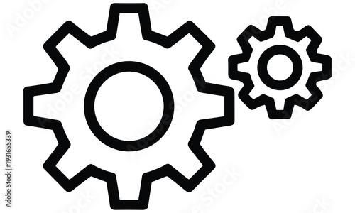 Interconnected gears symbolizing machinery and mechanical systems in operation with precision and complexity perfectly represented by cogwheels working together seamlessly in industrial settings.