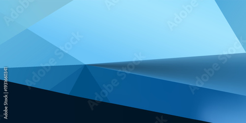 Blue black abstract background geometry shine and layer element vector for presentation design. Suit for business, corporate, institution, party, festive, seminar, and talks