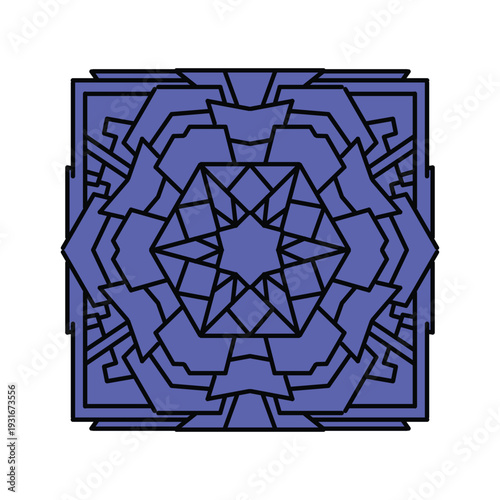 Traditional Decorative Mosaic Square Tile