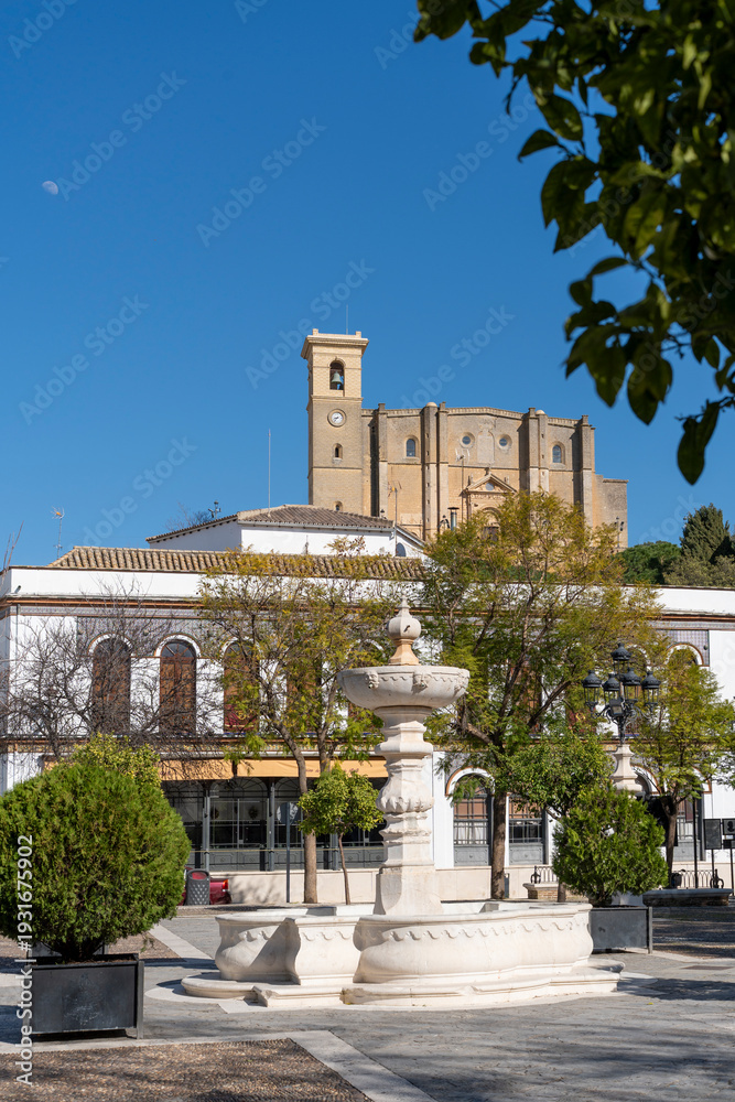 Obraz premium Renaissance facade of the Collegiate Church of Our Lady of the Assumption in Osuna Spain
