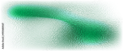 Light matte rippled surface. Plastic glass. Frosted winter window glass. White gray gradient transparent background. Panoramic realistic  Vector illustration