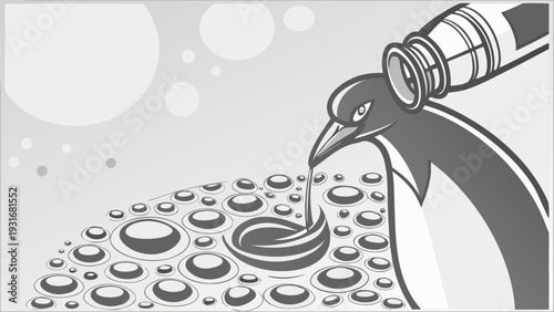 black and white background