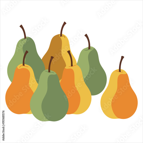 Art & Illustration of a pear