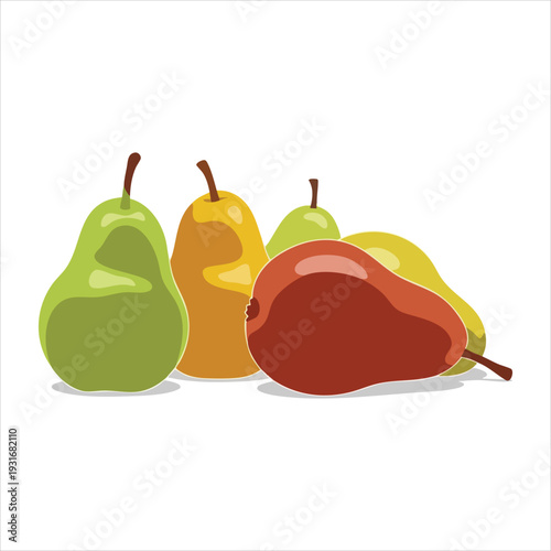 Art & Illustration of a pear