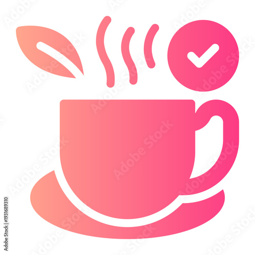 tea gradient icon